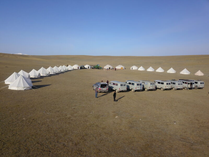 our team in Mongolia